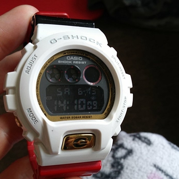 gshock dw6900 white